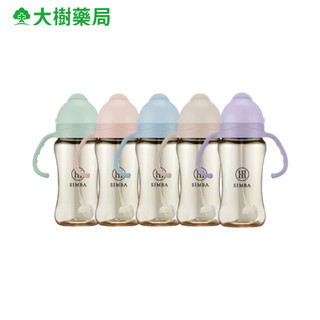 小獅王辛巴 蘊蜜鉑金PPSU防漏滑蓋學習水杯 270ml 晨藍/慄粉/杏茶/綠沐/紫芙 大樹藥局