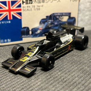Tomica多美小汽車 日製青盒F36 蓮花 LOTUS 78 FORD F1方程式賽車 日本製 藍盒