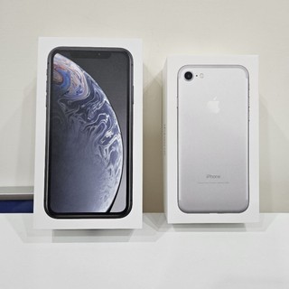 iPhone 中古空盒 包裝盒 2個 （ iPhone XR + iPhone 7）