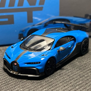 【Mini gt】374&379&428 布加迪赤龍Bugatti Chiron Pur Sport 黃&白&藍 模型車