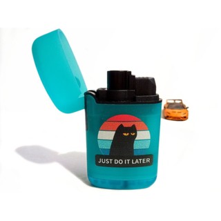 💛 荷蘭品牌 (ZENGAZ) 噴射防風打火機 Just do it later ( 拖延症 ) 原廠正品貨 👍
