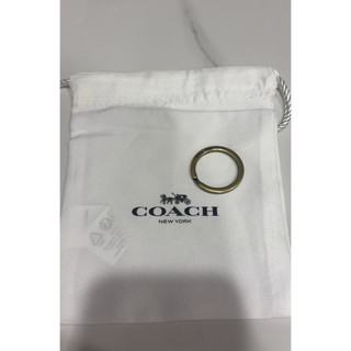現貨商品 全新商品 台灣專櫃 正貨商品 Coach 經典古銅色鑰匙圈