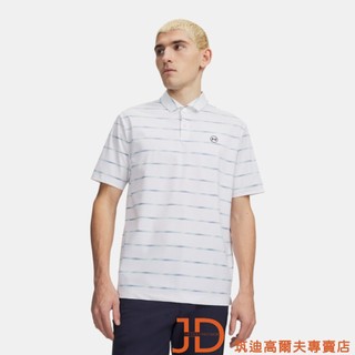 UNDER ARMOUR UA 男 Drive Chill 高爾夫 印花短POLO GOLF #6009724-100