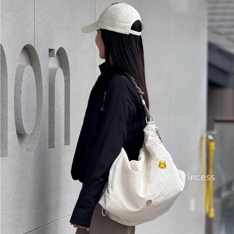 Little princess-🇰🇷代購🔥 lululemon 露露 多功能 腋下 斜挎包 FAST 兩側抽繩 16L