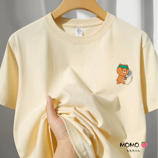 【MOMO】萊恩 Ryan 情侶裝 100%純棉短袖 KAKAO FRIENDS短袖t恤 大尺碼短袖男女同款 團服班服
