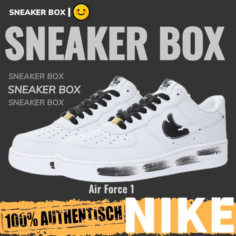 【U+】Nike 鞋 Air Force 1’07 Low"白黑奶牛塗鴉" 休閒運動板鞋 空軍一號 DE0023-001