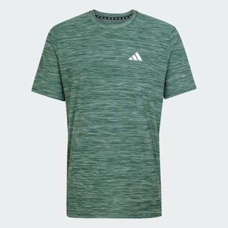 【adidas 愛迪達】 TRAIN ESSENTIALS STRETCH 短袖上衣 T恤 吸濕排汗 男 JD0353