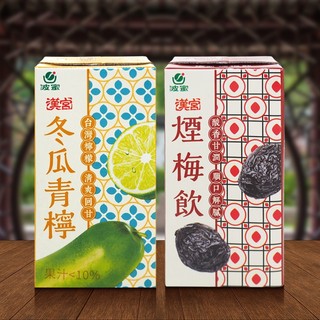 波蜜 漢宮 冬瓜青檸 ／ 煙梅飲 300ml 飲料 飲品 果汁 解渴 露營 野餐【小三美日】空運禁送 DS030146