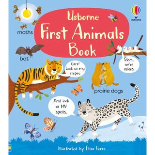 <Usborne> First Concepts系列 - First Animals Book 硬頁書