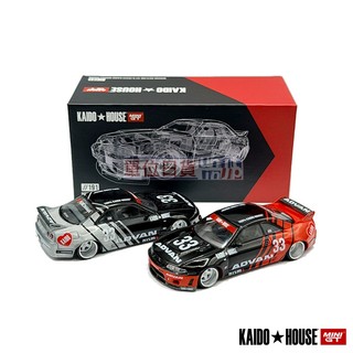 『 單位日貨 』#191 隱藏 MINI GT X Kaido House Nissan GT-R R33 Advan