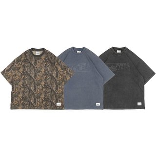 IDEALISM ID26001 STITCH TEE 繡字 短T (三色) 化學原宿