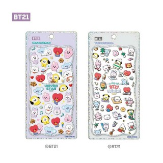 【莫莫日貨】日本進口 KAMIO BT21 BTS防彈少年團 立體泡泡貼紙系列 果凍貼紙 水晶貼紙 泡泡貼紙 (全2款)
