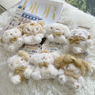 SANRIO 三麗鷗 金蔥吊飾 金色 絨毛 可愛 HELLO KITTY 醜魚漢頓【Insane-21】
