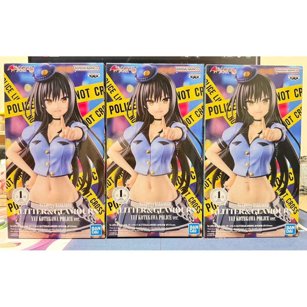 全新未拆正版 萬普 出包王女 GLITTER&GLAMOURS G&G 古手川唯 女警 公仔 景品