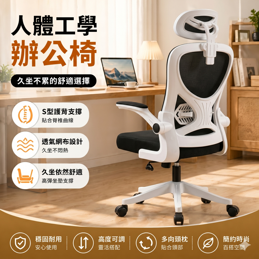 【多款可選】AIKE 椅子 辦公椅 電腦椅 人體工學椅 升降椅 電競椅 旋轉椅 電腦椅子 辦公椅子 會議椅 乳膠椅 網椅