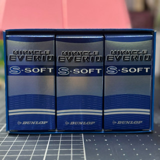 ⭐️高爾夫球⭐️DUNLOP全新現貨《MIRACLE EVERIO S-SOFT》高爾夫球6顆/盒（日本製）