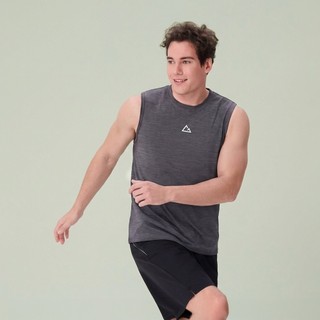 GIORDANO 男裝涼感透氣無側接縫彈性背心 01026243
