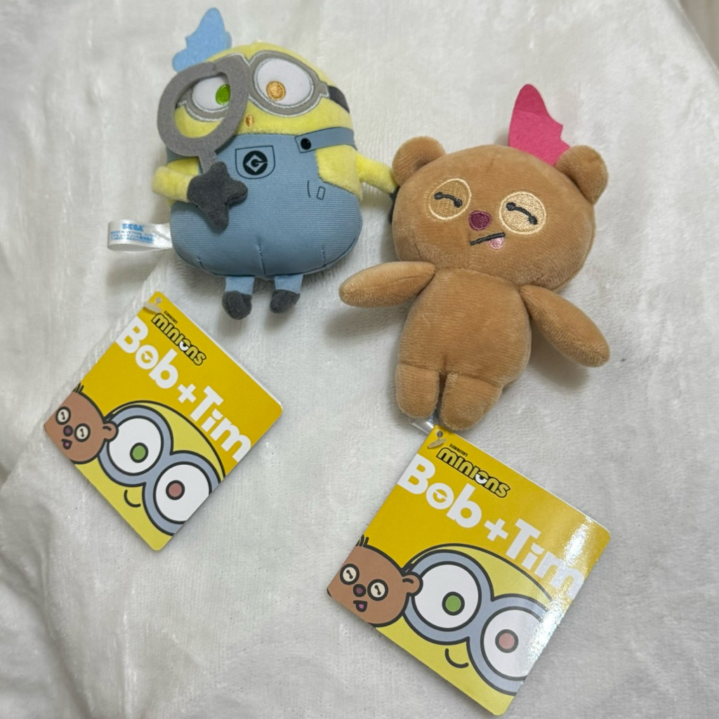 【現貨出清】神偷奶爸 小小兵 提姆熊 tim熊 絨毛娃娃日本景品 SEGA