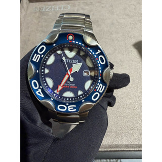 CITIZEN-PROMASTER虎鯨限量光動能200米潛水錶BN0231-52L/46MM