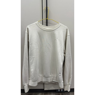 Nike 男款 白色標 刺繡 小勾 長袖L