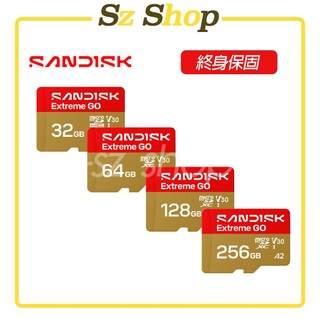 SanDisk Extreme microSDXC UHS-I(V30)(A2) 32G/64G/128G/256G