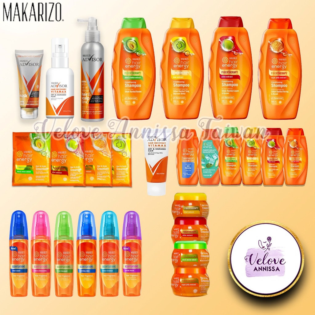 Makarizo Hair Mist Energy Creambath Advisor Vitamin Rambut