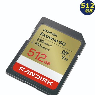 SanDisk 512G 512GB SD extreme Go 230MB/s 4K SDSDXGN-512G 記憶卡
