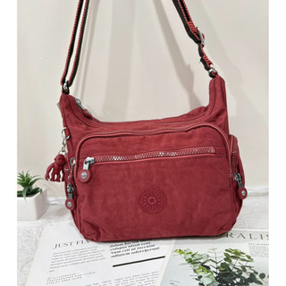 公司貨附發票Kipling 霧紅牛角側背包-GABBIE S KPKI2531A1N10