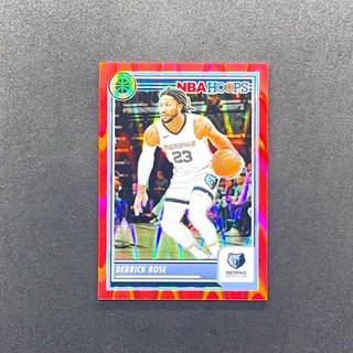 限量199張變形蟲紅 玫瑰 Derrick Rose NBA Hoops Premium Stock Prizm 球員卡