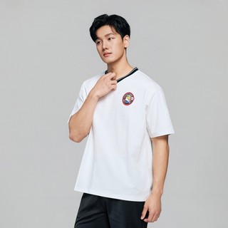 GIORDANO 男裝印花短袖T恤 小小兵足球系列 01096672