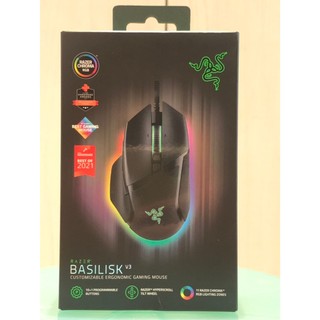 這是空盒子!!沒有滑鼠!!雷蛇原廠空盒 RAZER BASILISK V3 電競滑鼠 二手空盒子 原盒 巴塞利斯蛇 雷蛇
