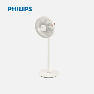 早點名｜PHILIPS 270度3D渦輪循環扇 ACR3142SFD 米白 12檔風速 12H定時+遙控 DC風扇 電扇