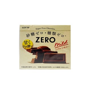 LOTTE樂天 ZERO可可製品 50g【Donki日本唐吉訶德】