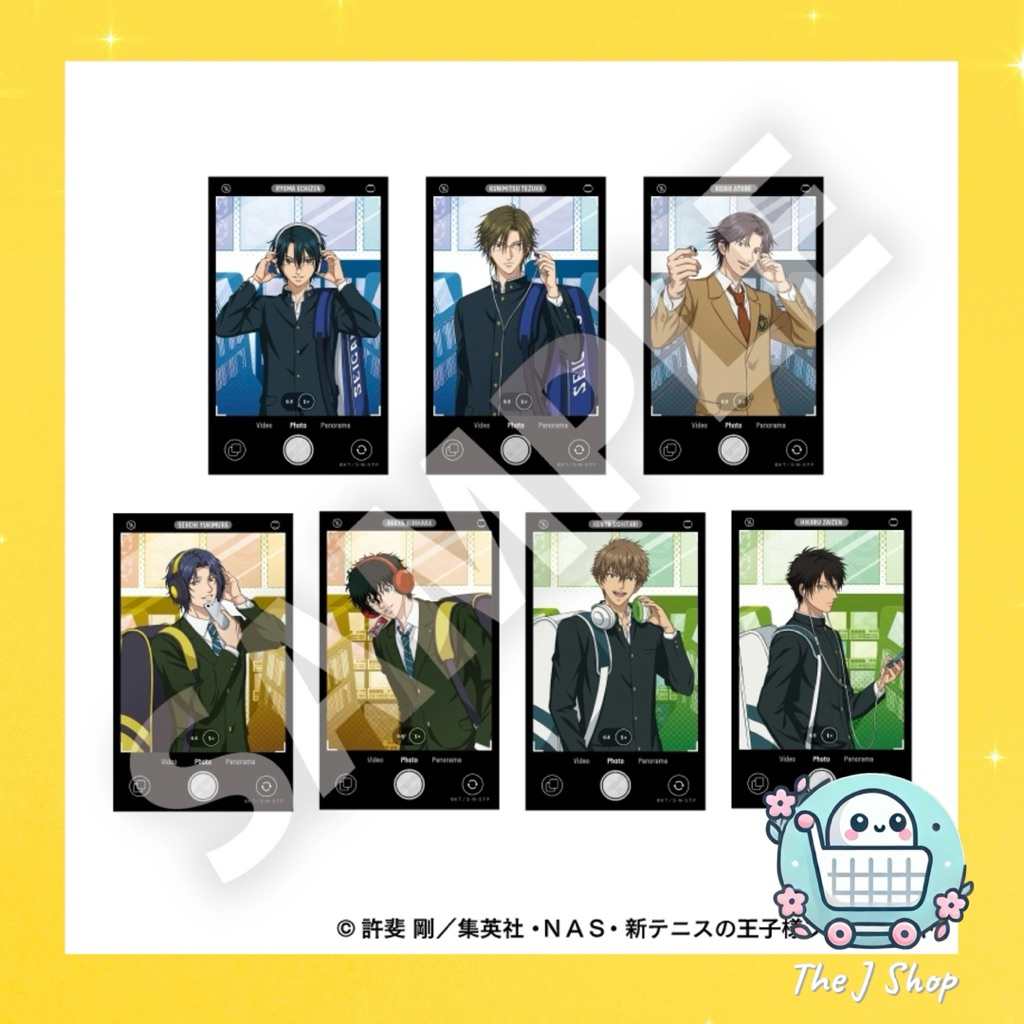 J代購🌸日版《網球王子》相卡收藏 正版 龍馬 手塚 跡部 幸村精市 忍足謙也 切原赤也 財前光 寫真 收藏卡 2608