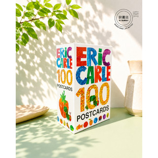 塑封現貨🍀英文塑封盒裝明信片🍀 Eric Carle: 100 Postcards 100張🍀缺書店