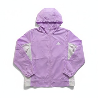 ADIDAS 外套 W BL WB 紫色 連帽 防曬 風衣外套 女 HP1990