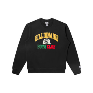 BILLIONAIRE BOYS CLUB BB COLLEGIATE CREW SWEATSHIRT 長袖大學T 黑