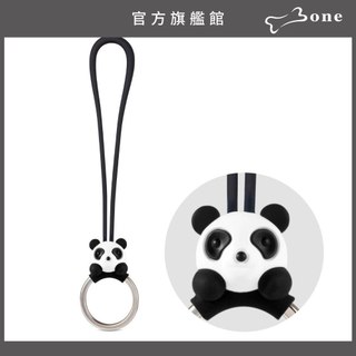 【Bone蹦克官方】貓熊吊繩鑰匙圈