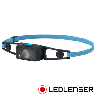 【LED LENSER】NEO1R 充電式頭燈250流明『黑藍』502713