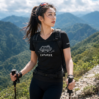【A-MYZONE】臺灣製 戶外越野登山短袖上衣 運動上衣 | 吸濕排汗 透氣涼感 抗菌除臭 3M反光