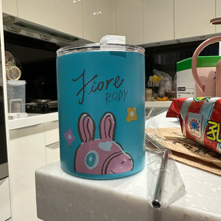 全新 Rody 不鏽鋼吸管杯 400ml 全家福袋 跳跳馬