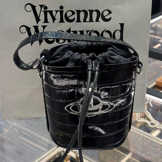 日本連線 Vivienne Westwood 薇薇安西太后 Daisy 鱷魚壓紋水桶包 手提包 Orb 土星斜背包 禮物