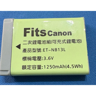Canon NB-13L NB13L 副廠電池G1X Mark III Canon SX740 G7X G9XII