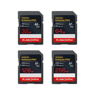 EC數位 SanDisk 晟碟 Extreme PRO SD UHS-I 記憶卡 32 64 128 256GB