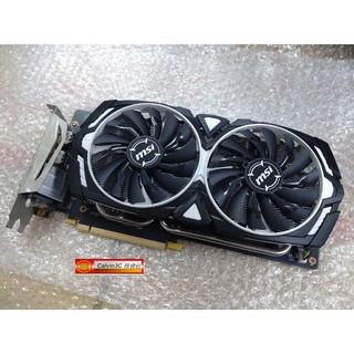 MSI 微星 Geforce GTX 1060 ARMOR 6G OCV1 超頻雙風扇 電競顯示卡 HDMI DVI DP