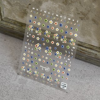 5D可愛小碎花 tomoni美甲貼紙 浮雕系列 浮雕貼紙 指甲貼紙 美甲用品 背膠 貼紙 手機殼裝飾貼紙