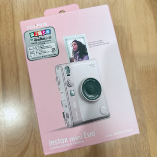 全新現貨 拍立得instax mini Evo玫瑰粉色 底片