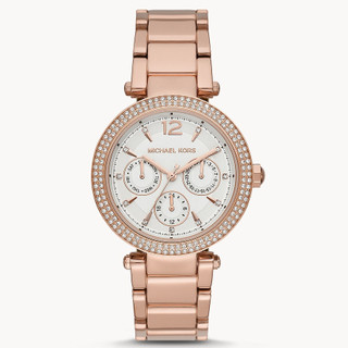 MICHAEL KORS女錶 手錶 38mm 玫瑰金鋼錶帶 腕錶 晶鑽錶 MK5781 MK(現貨)