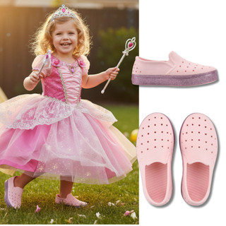 People Footwear 美國 防水 晴雨鞋 EVA鞋 膠鞋 洞洞鞋 童鞋 SLATER KIDS 小史萊特 粉