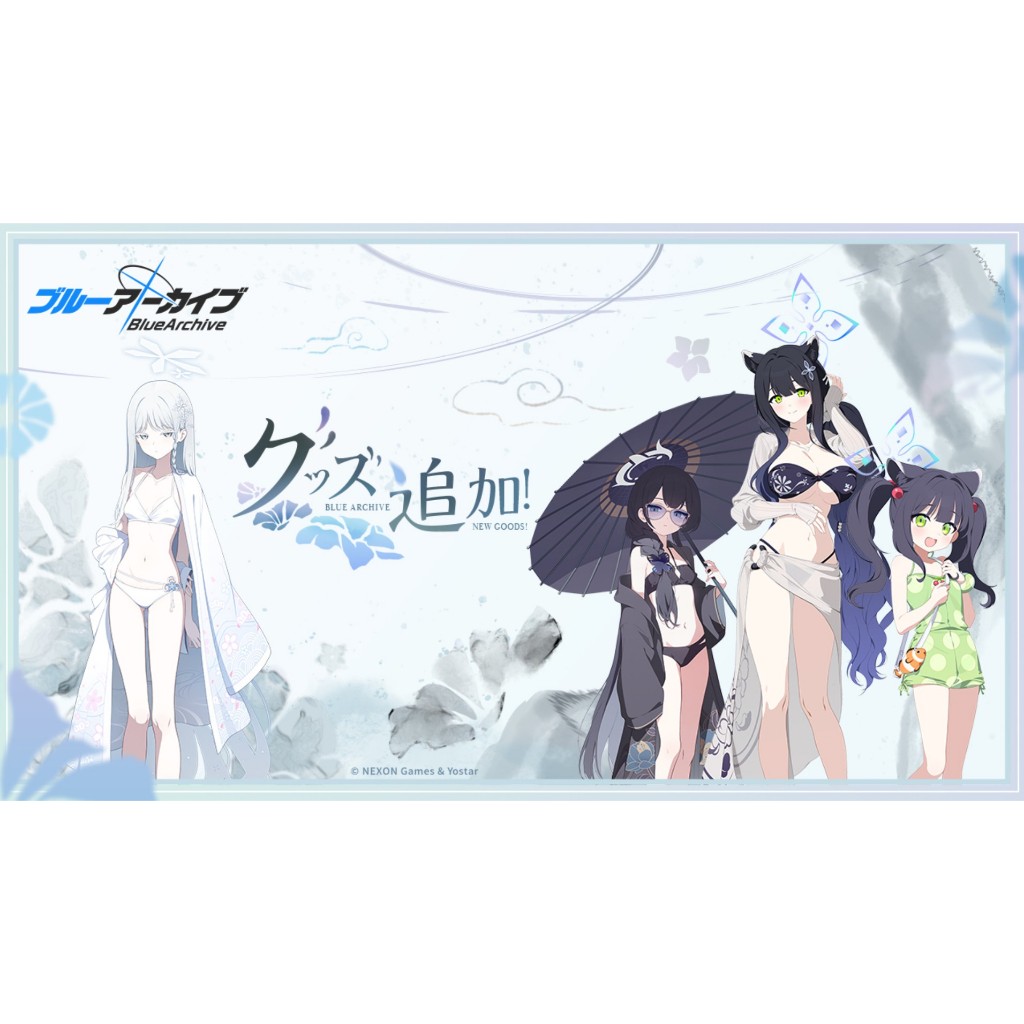 【WAT預購】蔚藍檔案 Blue Archive 日本限定 線上商店 名草 妃姬 旬 小旬 泳裝 壓克力立牌 立牌